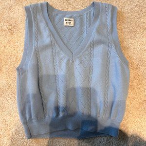 sunday best aritzia vest size s